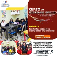 Curso en Sistemas básico Facilidades de pago [Matricula: $100.000, Mensualidades de $120.000]
